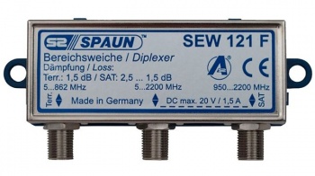 Диплексер Spaun SEW 121 F